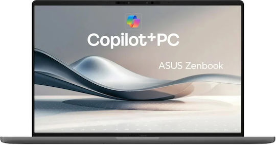 Asus Zenbook A14 OLED 14" FHD+ (Snapdragon-X Elite X1E-78-100/32GB/1TB SSD/W11 Home) Zumaia Gray (GR Keyboard)