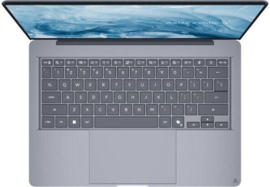 Asus Zenbook 14 UX3480AA-U1098X 14" OLED FHD+ (Ultra 7-355/16GB/512GB SSD/W11 Pro) Arctic Blue (International English Keyboard)