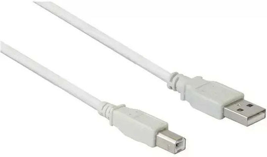 Good Connections 0.25m USB 2.0 Cable A-Male to B-Male Gray (2510-025)