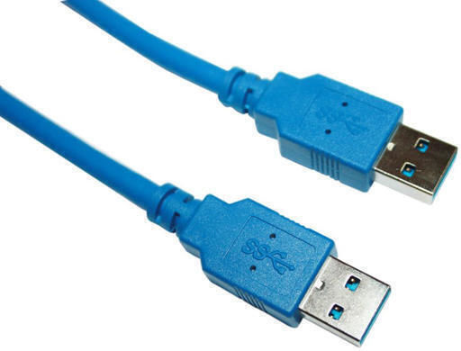VCom Cablu USB 3.0 USB-A Albastru 1.8m CU303-1.8m
