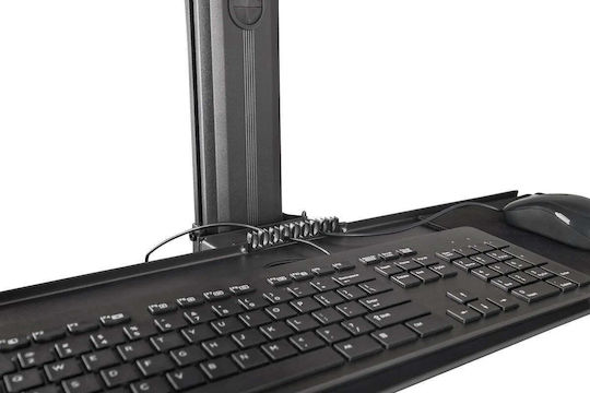 StarTech Mobile Workstation Cart S7771367 Стойка за телевизор Подов до 63" и 8кг