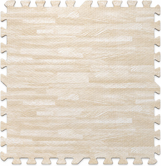 Rage Gymnastikmatten Puzzle Gymnastikmatten Weiß 60x60x1.2cm 4 Stück