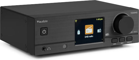Audizio Teramo Настолно радио DAB с Bluetooth и USB Черно