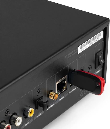 Audizio Teramo Настолно радио DAB с Bluetooth и USB Черно