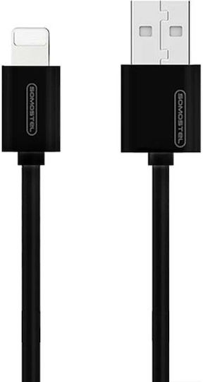 Somostel USB-A zu Lightning Kabel Schwarz 1.2m (27231)