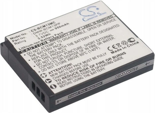 Battery Ws Xtreme Power Panasonic Dmw-bcm13e Dmw-bcm13 3.7v 950mah