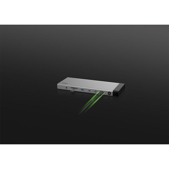 Belkin Докинг станция Connect Thunderbolt 5 с HDMI/DisplayPort 4K PD Ethernet и свързване на 2 монитора