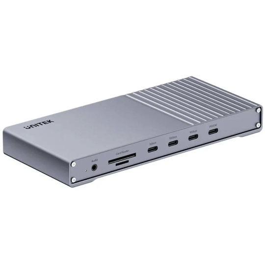 Unitek Докинг Станция с HDMI Сива (D1117AGY01-EU)