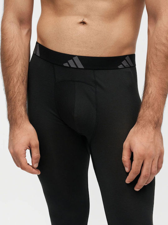 adidas Long Ανδρικό Ισοθερμικό Παντελόνι Μαύρο