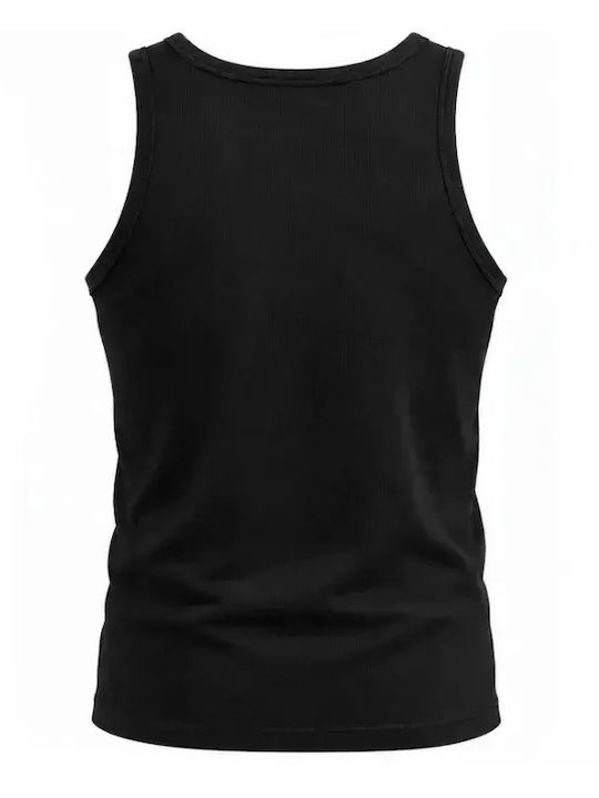 Men's Sleeveless Undershirts Supreme Greek Green Black 2Pack