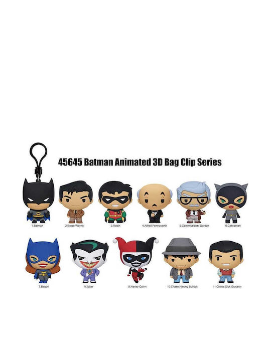 Batman Animated Series 3d Foam Bag Clips Series 1 Display 24 Batman Animated Series 3d Foam Bag Clips Series 1 Display 24