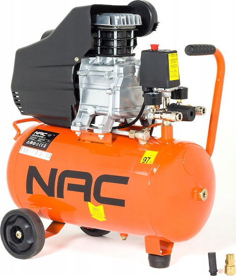NAC Air Compressor with Air Chamber 24lt