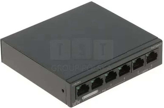 Uniview NSW2020-6T-POE-IN Unmanaged L2 PoE+ Switch with 6 Ethernet Ports