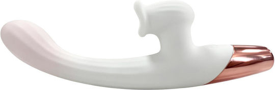 Kinksters Doppelvibrator 18,7 cm Weißer