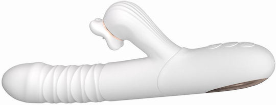 Kinksters Vibrator Iepurele 23,5 cm Alb