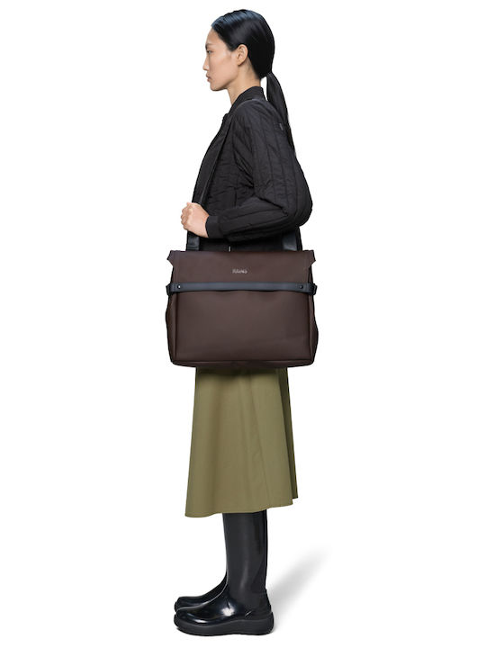 Burgundy Men's Messenger Bag