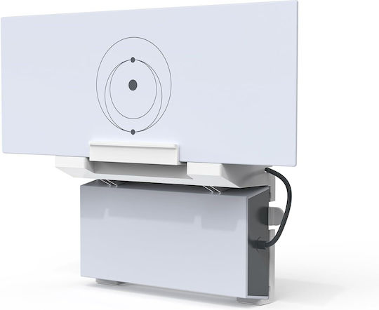 2 Σε 1 Επιτοίχια Βάση Starlink Gen 3 V4 Utr-32 με Ενσωματωμένο Τροφοδοτικό Router και Οργανωτή Καλωδίων Αποτελεσματική Ψύξη Ανθεκτικό ABS Περιλαμβάνεται Κιτ Στερέωσης Λευκό