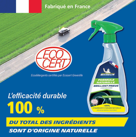Michelin Tire Polish Cleaner Spray Cleaning for Tires Car 500ml