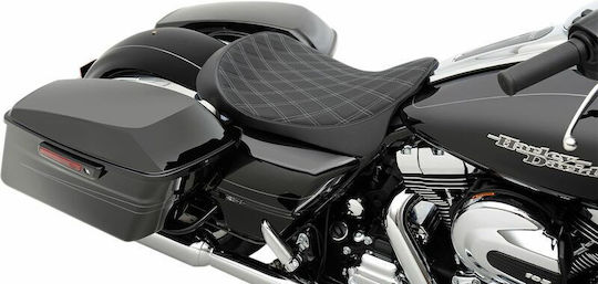 Șa Low-profile Drag Specialties 0801-1153 Harley Davidson Flhtk 1868 Abs 19-24 1 buc Neagră