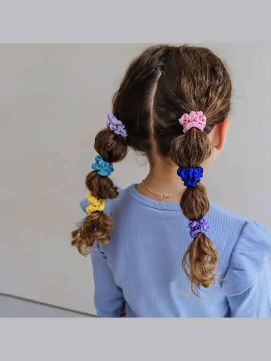 Mimi & Lula Set de Elastice de Păr Scrunchies pentru Copii Multicolore 8 Bucăți Mimi & Lula Set de Elastice de Păr Scrunchies pentru Copii Multicolore 8 Bucăți