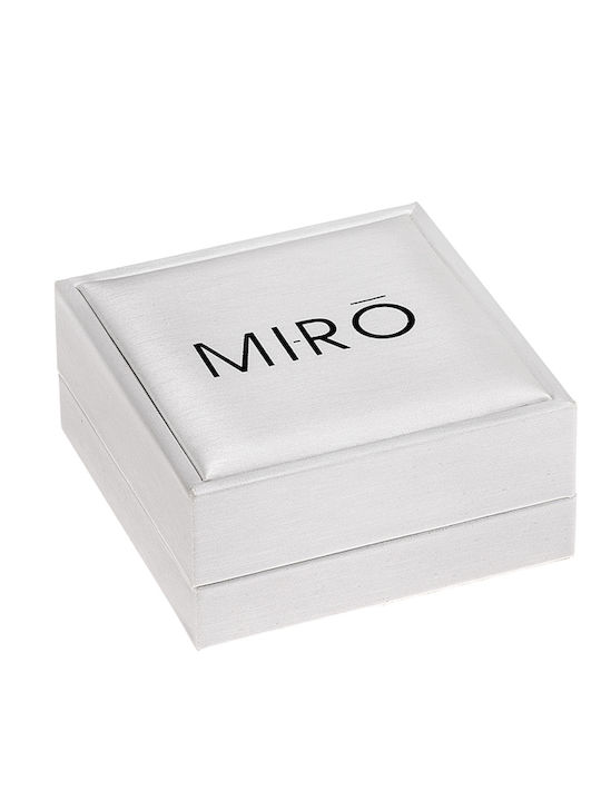 Miro Designers Women's Silver Earrings with White Zircon Mrw17145s Miro Designers Women's Silver Earrings with White Zircon Mrw17145s