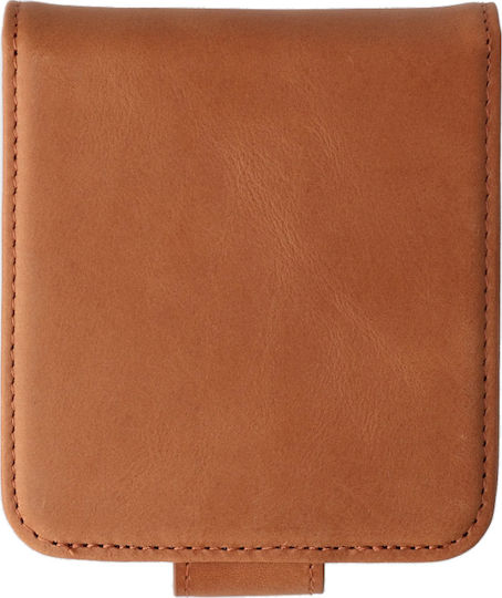 Rosso Deluxe Vertikales Flip Leder Braun (Galaxy Z Flip8)