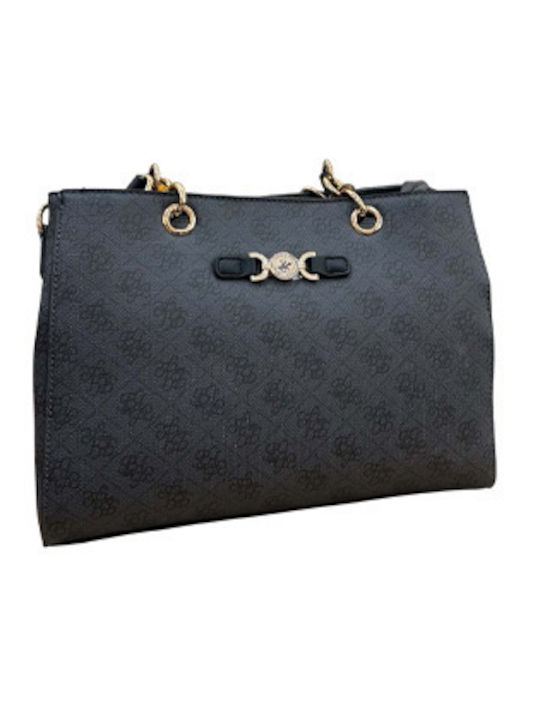 Damenhandtasche / Schultertasche Grau BH-4661b