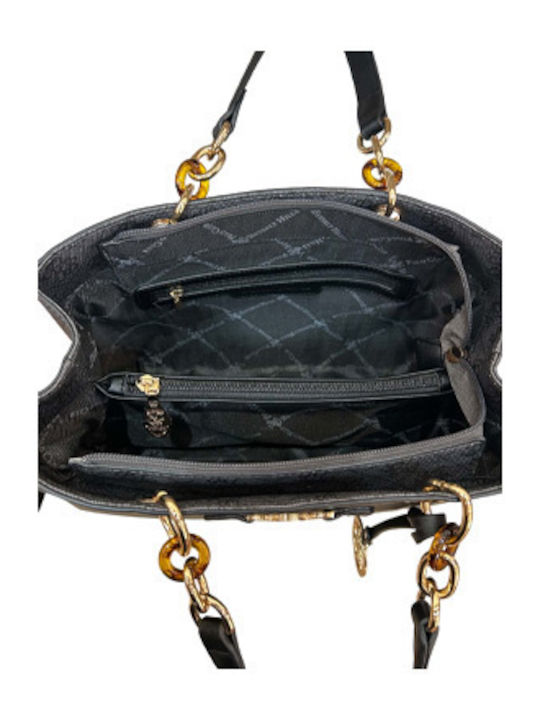 Damenhandtasche / Schultertasche Grau BH-4661b