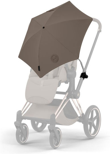 Cybex Чадър за детска количка кафяв