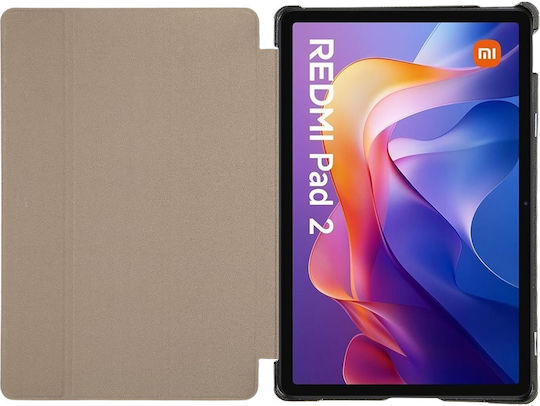 Tactical Flip Cover Durabilă Neagră (Xiaomi Redmi Pad 2)