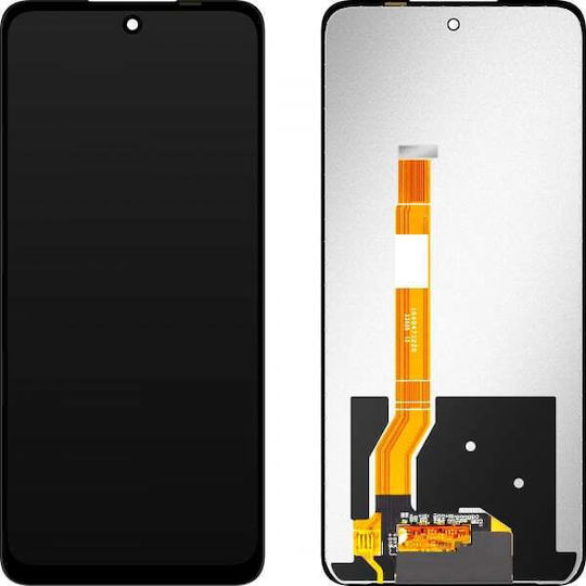 MP O ecran cu Mecanism Tactil și Cadru pentru Realme C55, Realme C67 (Negru)