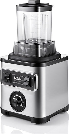 Raf Blender with Glass Jug 4 L 800W Inox R.2946
