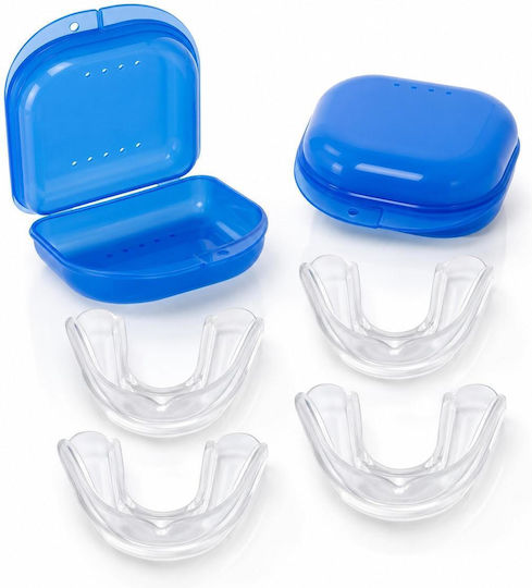 Thermoplastic Tooth Covers 4 Pcs 2 Blue Cases Resteq
