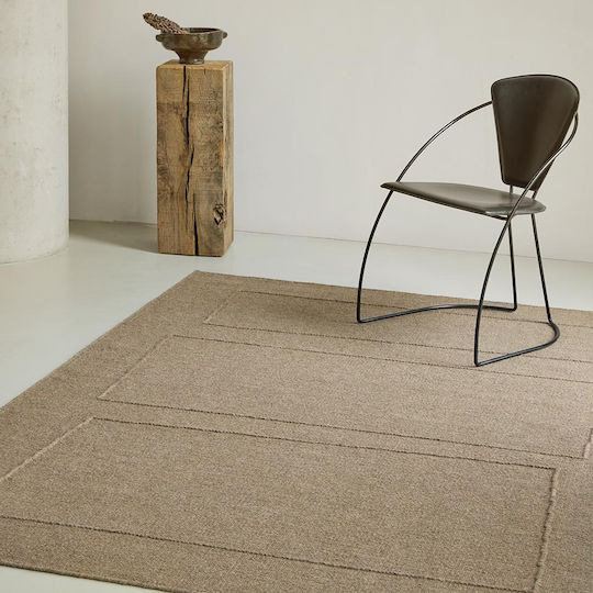 Brink & Campman Senso Blocks Covor Handmade Dreptunghiular Fur Brown 140x200cm