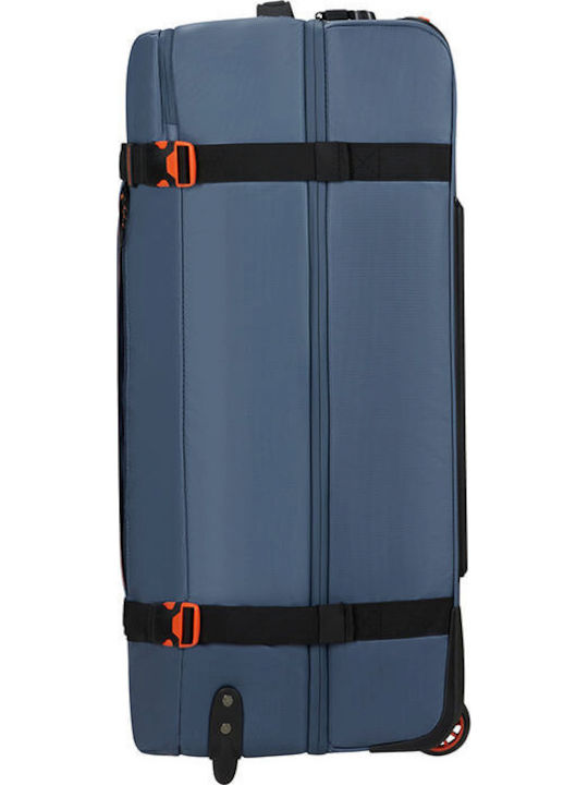 American Tourister Track Duffle Large Travel Suitcase Blue Height 79cm
