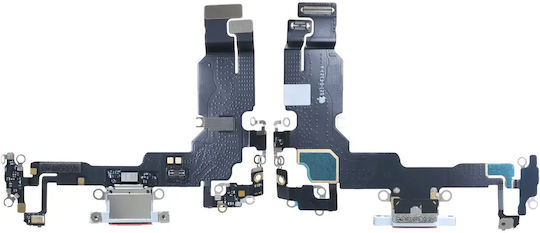 Charging Port Flex Cable Board Iphone 15 Genuine Oem Blue