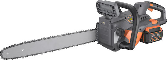 Extol Motoferăstrău cu Acumulator Solo Brushless 60 V 4,4 kg cu Lamă de 51 cm