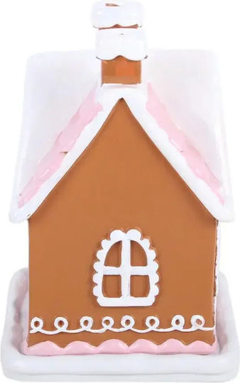 Arzător Roz pentru Conuri de Tămâie Gingerbread House