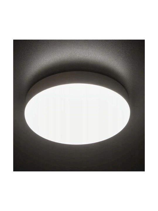 Kanlux Outdoor Ceiling Lamp with Built-In Led in White Colour