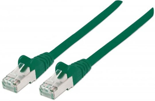 Intellinet S/FTP Cat.6a Gigabit Network Cable Ethernet 3m Green