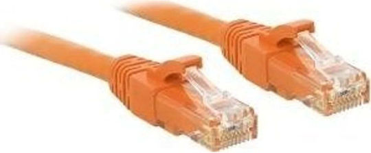 Lindy U/UTP Cat.6 Gigabit Ethernet Network Cable 5m Orange