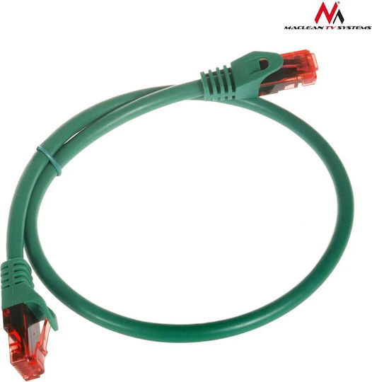 Maclean Energy U/UTP Кат.6 (Gigabit) Мрежов Кабел Ethernet 1м Зелен