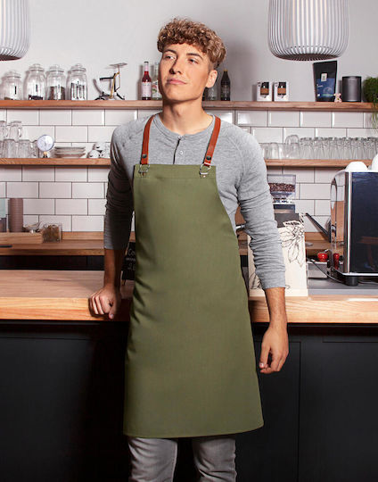 Karlowsky Șorț de Chelner Întreg Bib Apron Gri