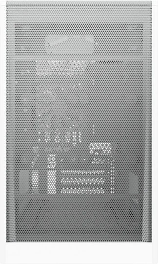 TEN Gaming Mini Tower Computer Case with Side Window White