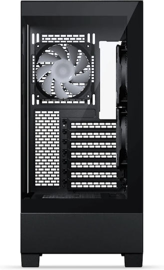 XT Gaming Midi Tower Computer Case with Side Window Black