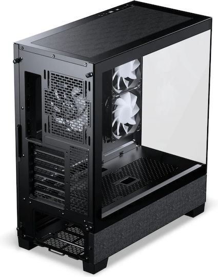 XT Gaming Midi Tower Computer Case with Side Window Black
