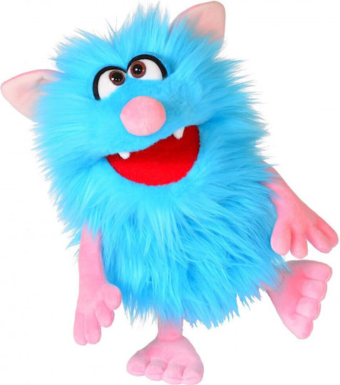 Blaues Handpuppen-Monster 35 cm Living Puppets W819