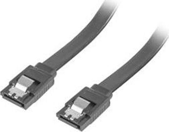 Lanberg 7-Pin SATA III - 7-Pin SATA III 30cm Μαύρο CA-SASA-14CU-0030-BK