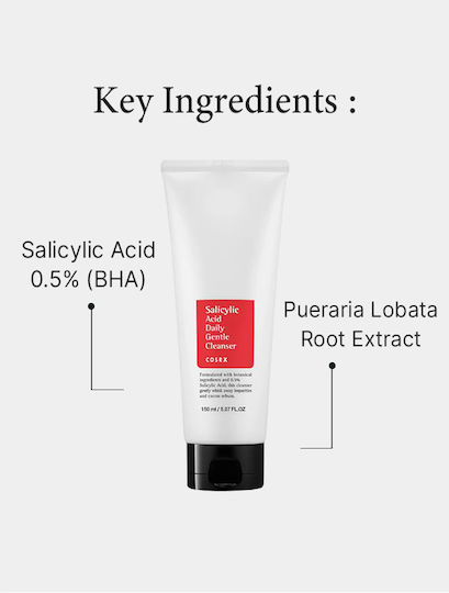 Cosrx Salicylsäure Lotion zur Gesichtsreinigung für Kontrolle der Fettigkeit & Gegen Unvollkommenheiten 150 ml