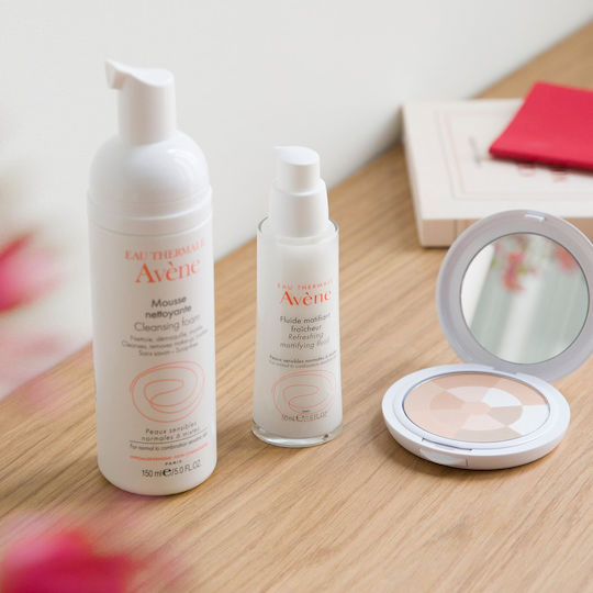 Eau Thermale Avène Mousse Nettoyante Schaum Make-up-Entferner Gesicht für Kontrolle der Fettigkeit & Aufhellung 150ml